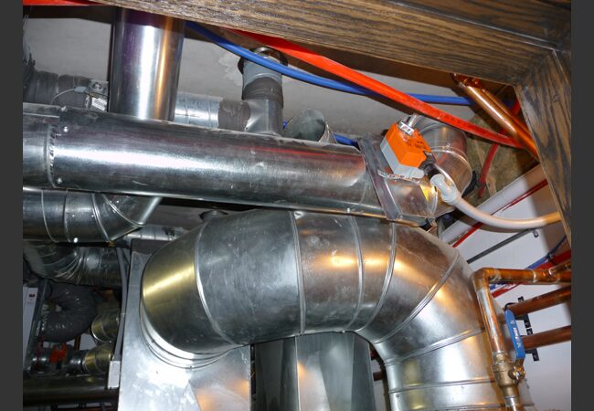 Residential mechanical connection for Termobuild floor system