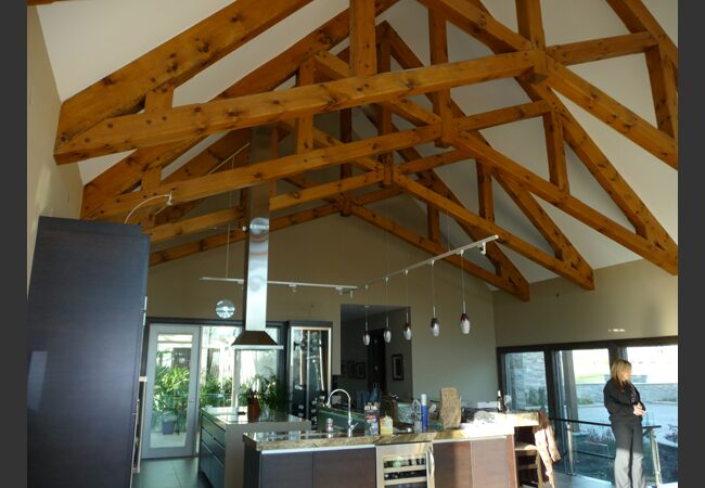 Rechargeable residential floor construction